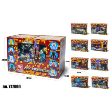 КОНСТРУКТОР MINECRAFT 16уп  YZ7090