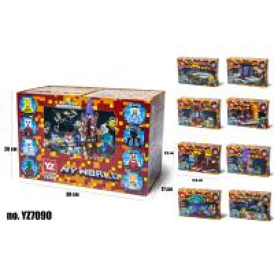 КОНСТРУКТОР MINECRAFT 16уп  YZ7090