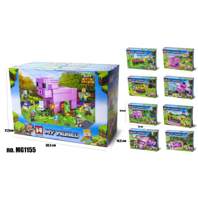 КОНСТРУКТОР MINECRAFT 16уп 1155