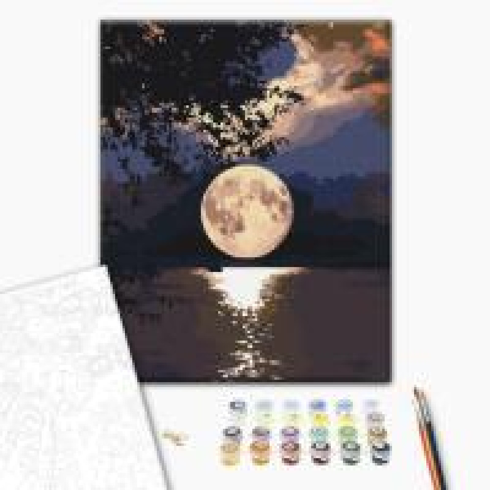 Картина за номерами Захід сонця 40x50 см BS5639