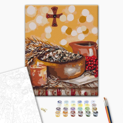 Картина за номерами Різдвяна кутя © Каріна Зіміна (40x50 см) BS53436