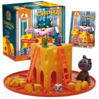 Гра настільна Vladi Toys розважальна. Сирна вечірка VT8055-38 (укр)
