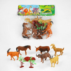Набір диких тварин TK 1036 (144) "TK Group", 6 фігурок, у пакеті