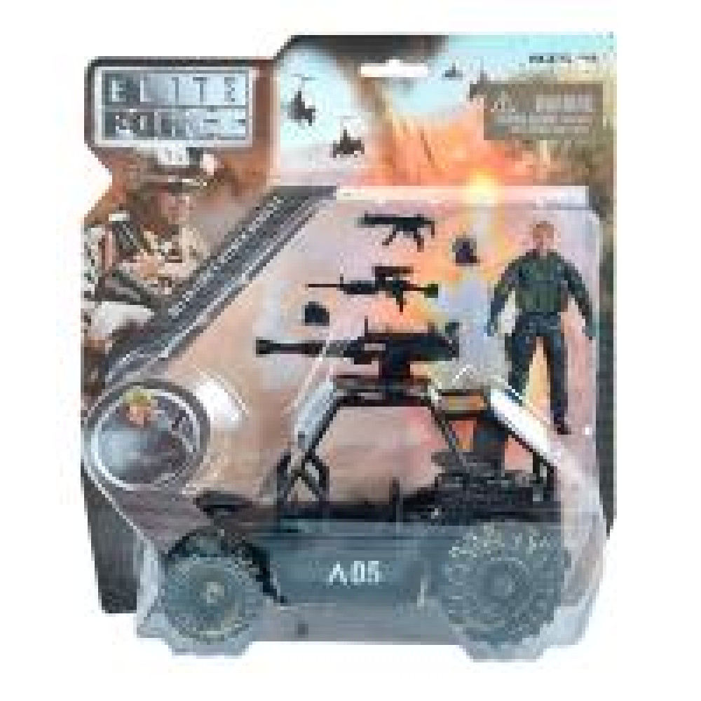 Ігровий набір Elite Force — Штурмова Машина «Дельта» (машина, фігурка, аксес)