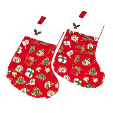 Чобіток для подарунків "Святковий" великий 40 см 7039-0125