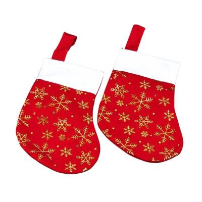 Чобіток для подарунків "Сніжинка" маленький 20 см 7039-0011