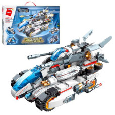 Конструктор Qman 41310 (9шт) транспорт, 4в1, 821дет, в кор-ці, 52-34-6,5см