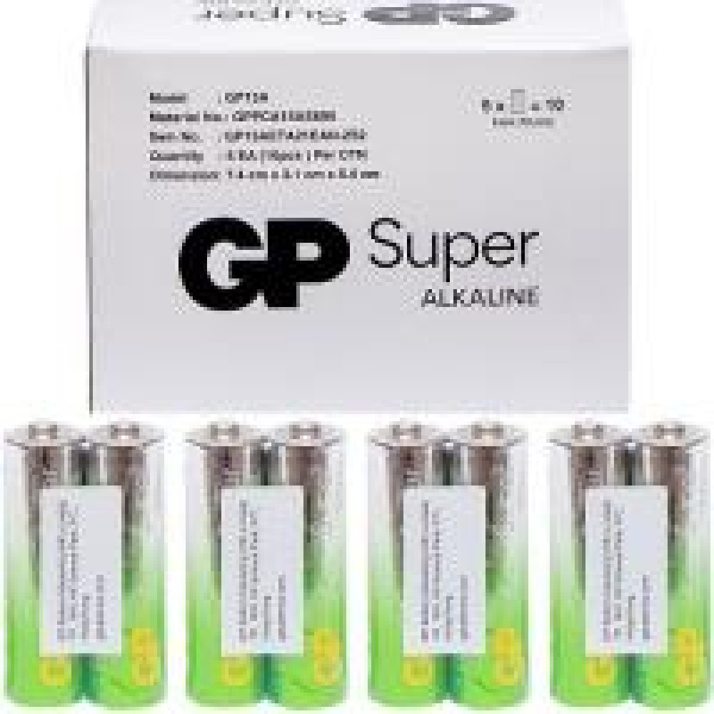 Батарейка GP R6 ALKALINE SUPER (уп.10шт)