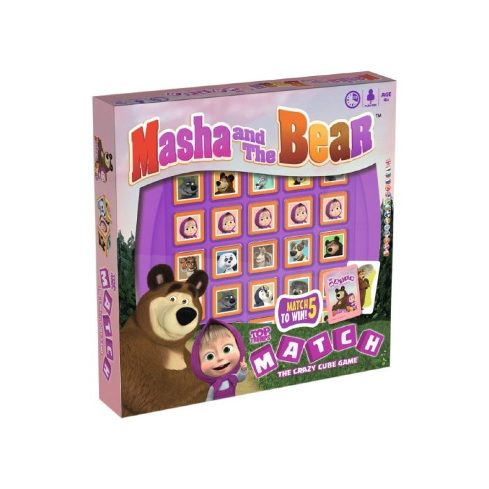 Настільна гра Top Trumps Match Маша і Ведмідь