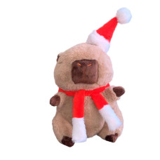 М'яка іграшка Капібара новорічна (24x17x17 см) 00173-84