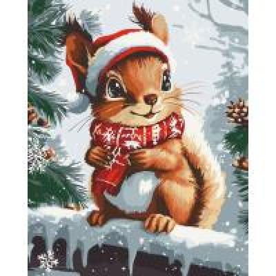 Набір для розпису "Зимова білка" (40х50 см) 11581-AC