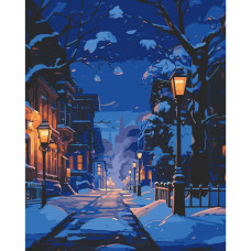 Набір для розпису "Зимова ніч" 40х50 см 11051-AC