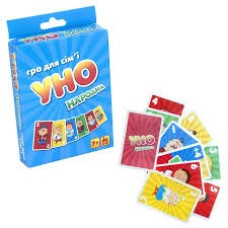 Настільна гра Strateg УНА Народна карткова українською мовою (7014)