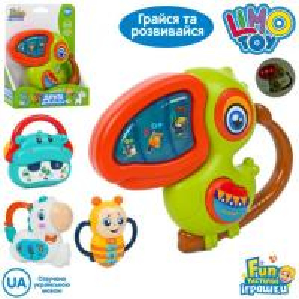 Піаніно FT 0056 ABCD (30шт) 12см, навчальн, музика, звук (УКР), вірші, світло, 4 види, на бат-ці, в кор-ці, 14,5-18,5-5см