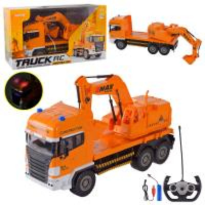 Будівельна машина р/к арт. 666-673NA (12шт) акум.,світ.,звук,короб 44,5*25,5*18см