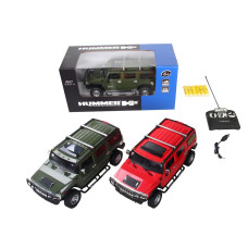 Машина акум. р/к арт. 2026 (12шт) HUMMER,  короб. 45*19.5*17см