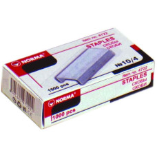 скоби д/степлеру,10, 1000шт., 4722, NORMA