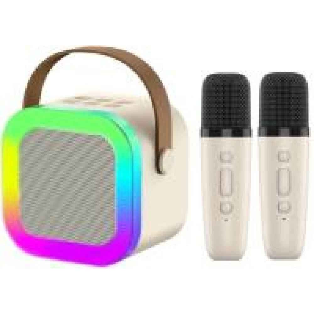 ПОРТАТИВНА КОЛОНКА З КАРАОКЕ МІКРОФОНОМ 2шт  K12