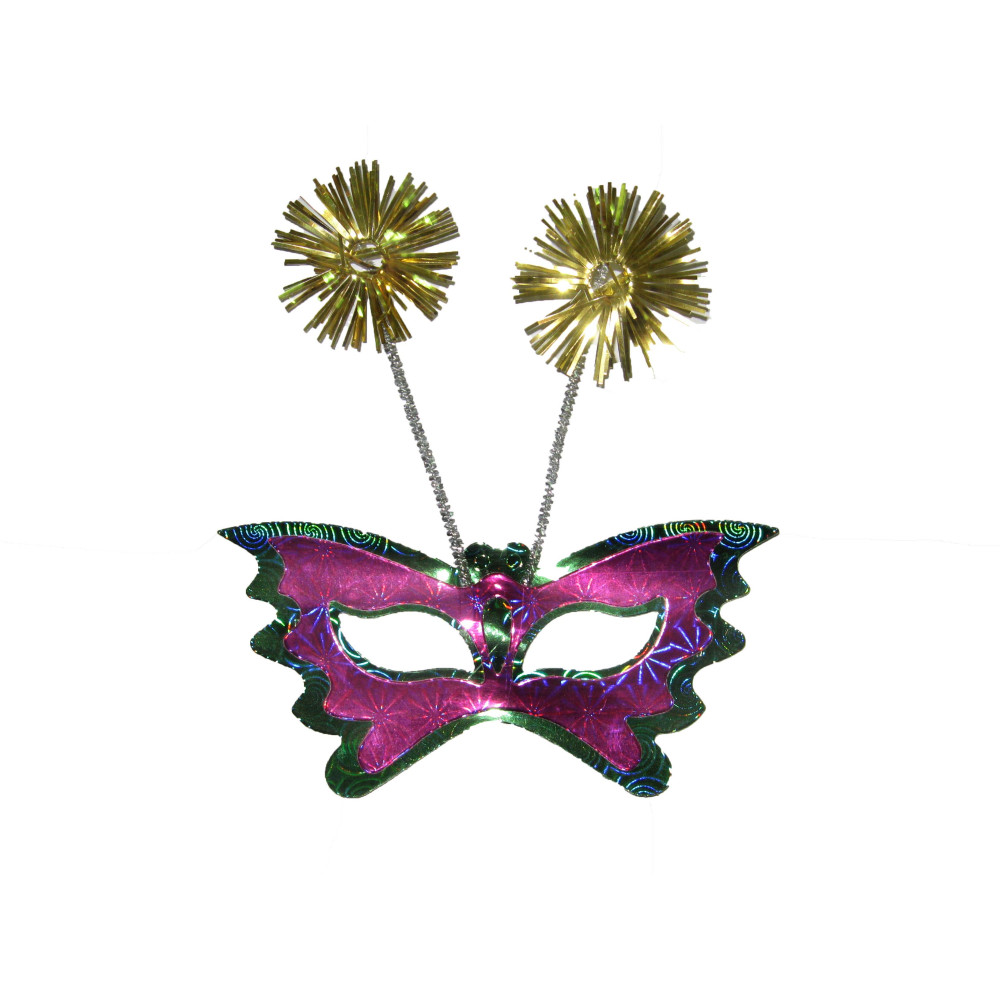 Маска новорічна блискуча