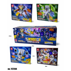 КОНСТРУКТОР SKIBIDI YZ7204 (194-199 ДЕТАЛЕЙ)