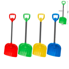 Лопата №4 з довгою дерев'яною ручкою" арт. 0156,  Бамсик, Іграшка дитяча
