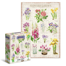 Пазл Easy-L «Ботаніка. Квітковий сад»300614