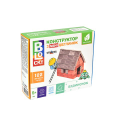 Будівельний набір для творчості з міні-цеглинок BLOCKY Будиночок (31014)
