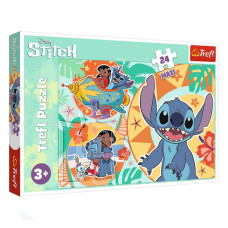 Пазли "24 Maxi" Lilo&Stitch Щасливий день Trefl 14365