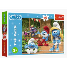 Пазли "30" Смурфетта і смурфики Trefl 18312