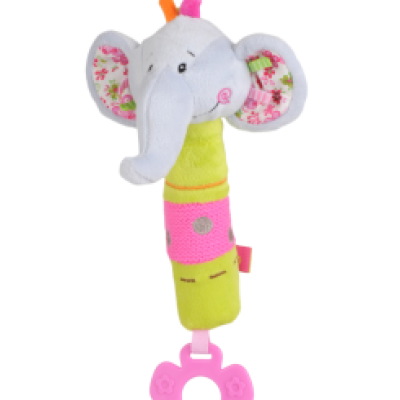 Іграшка з пищалкою "Винахідливий слоник"(Висота 27см) "BabyOno"