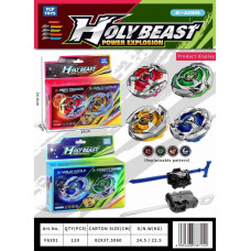 Бейблейд Набір Beyblade X: X-Mighty Mage VS X-Wild Wolf Blue та набір X-Faire Dragon VS X-Wild Wolf Green P2-7