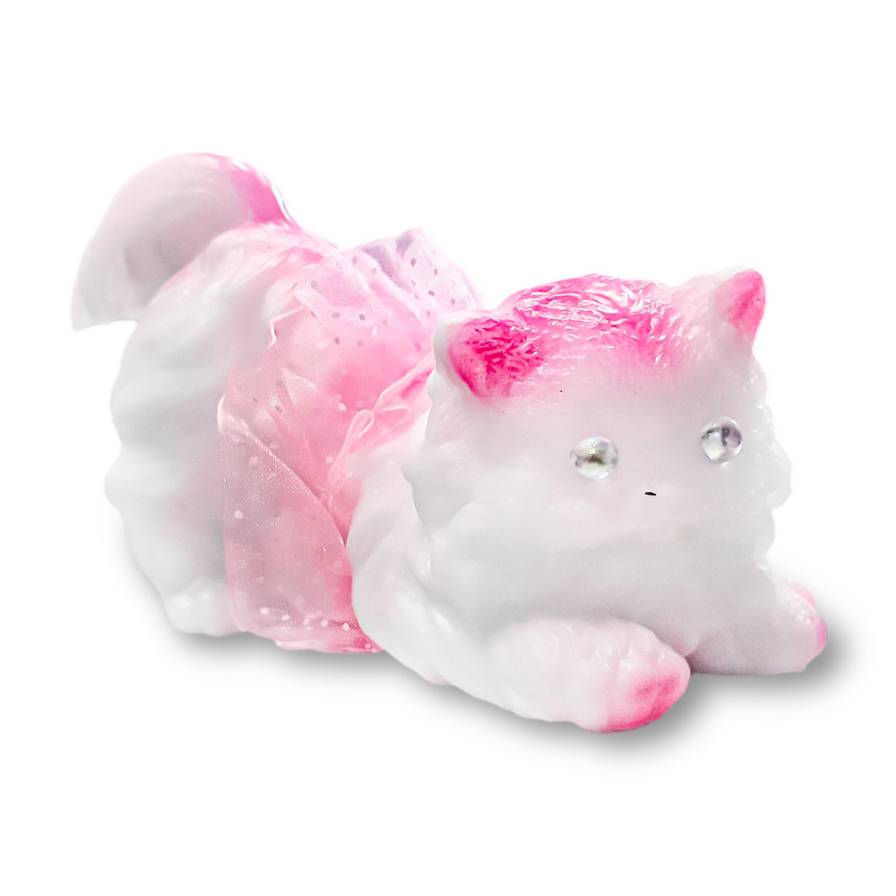 Кіт антистрес в спідничці 10 см