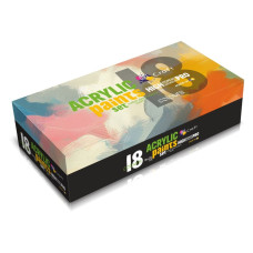 Набір акрилових фарб 18 шт по 20 мл 5083-AC