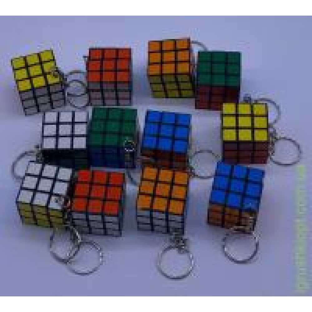 Кубик Рубіка  брелок DD61 12шт уп