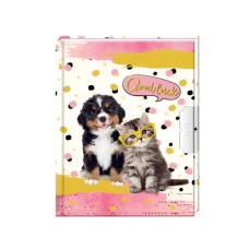 Блокнот MALEVARO Друзі 178x13 мм 56 аркушів на замку (361815-U)