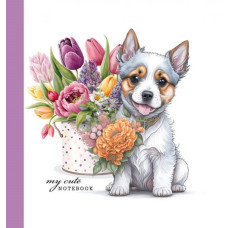 Блокнот Мандарин 100х100мм 48 аркушів чистий блок інтегральна обкладинка матова ламінація (23217)