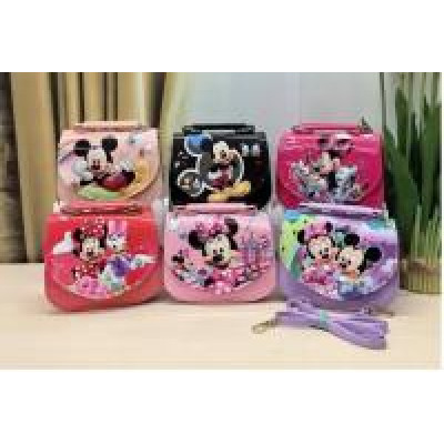 Сумка дитяча A-887 штучна шкіра 15*12*6с мікс кольорів, в упаковці