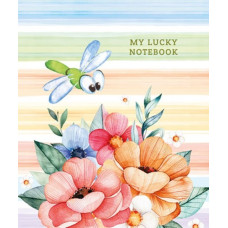 Блокнот, 60г, Інтегральний, 104х124 мм, 64 арк, клітинка, Матова ламінація, Вибірковий УФ-Лак 19289