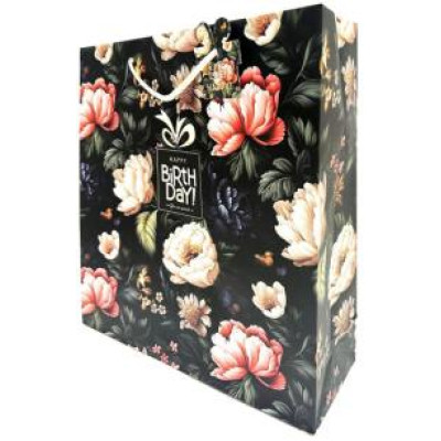 Пакет паперовий 35x37x12 см, Папір - 157 г/см2, дизайн - GB-24067