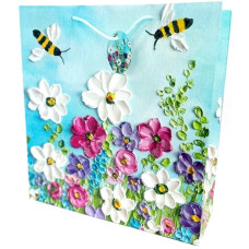 Пакет паперовий 35x37x12 см, Папір - 157 г/см2, дизайн - GB-24175