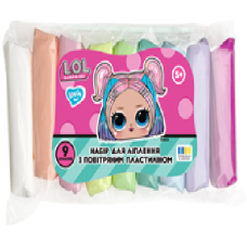 Набір для ліплення з тістом L.O.L. Surprise! TM 9 кольорів пастель ТМ Lovin