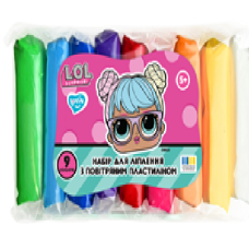 Набір для ліплення з тістом L.O.L. Surprise! TM 9 кольорів класік ТМ Lovin