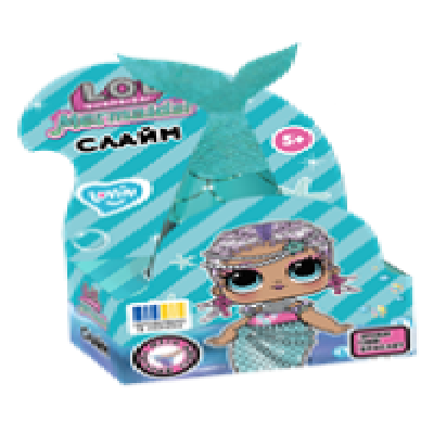 L.O.L. Surprise! TM Русалка Блакитна TM Lovin Іграшка-антистрес 250 мл
