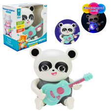 Панда музична PL-724-39 (90шт) батар., світло, пісня на укр. мові,р-р 12*6,5*12см, у короб. 12,3*7,5*12,5 см