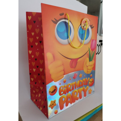 Пакет паперовий 33х45,7х10,2см, GB-21348