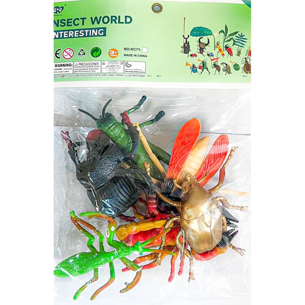 Тварини Комахи 20х20 см 1069 в пакеті