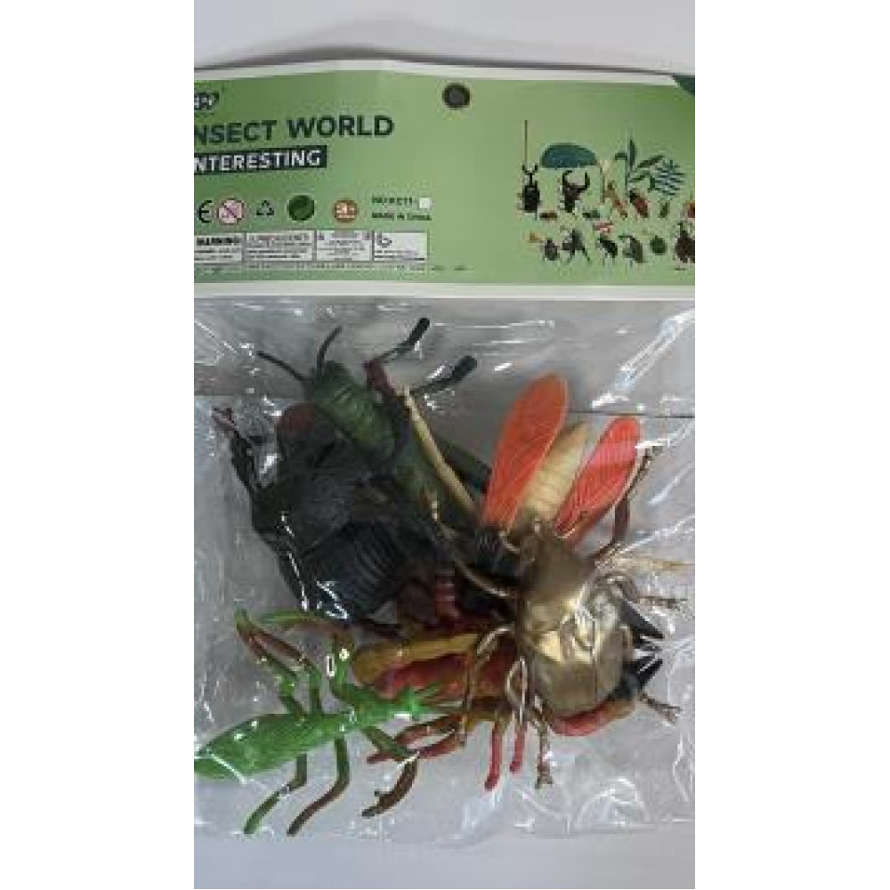 Тварини Комахи 20х20 см 1069 в пакеті