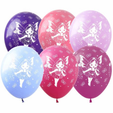 Куля латексна з малюнком 12" Фея DD-2