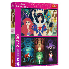 Пазли "2x200" Princess Чарівні принцеси Trefl 13317