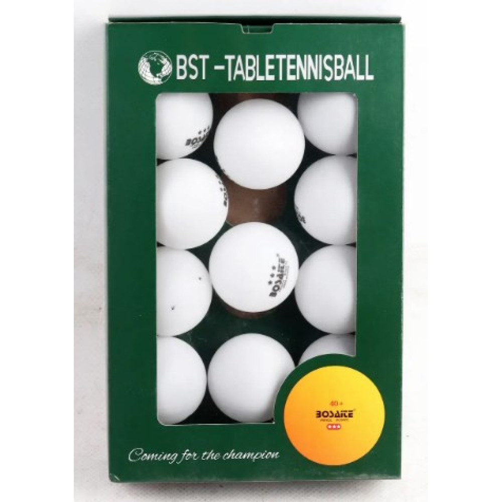 М'ячі для настільного тенісу арт. TT24187 (100шт) 40 мм, 12 шт у коробці